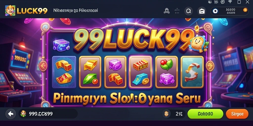 Tampilan menarik dari gameplay slot di 99LUCK99.