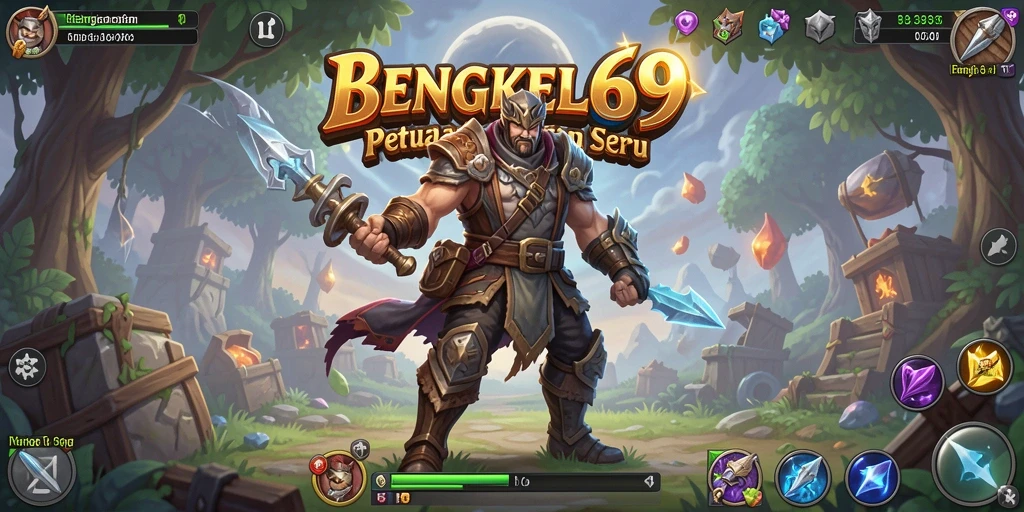 Tampilan gameplay yang epik dan mendalam di BENGKEL69.