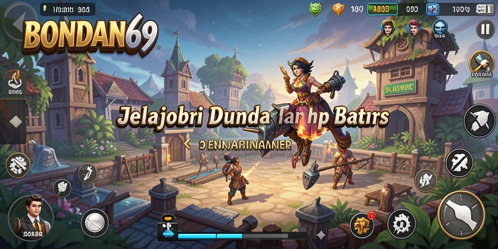 Tampilan gameplay menakjubkan di dunia Open World BONDAN69.