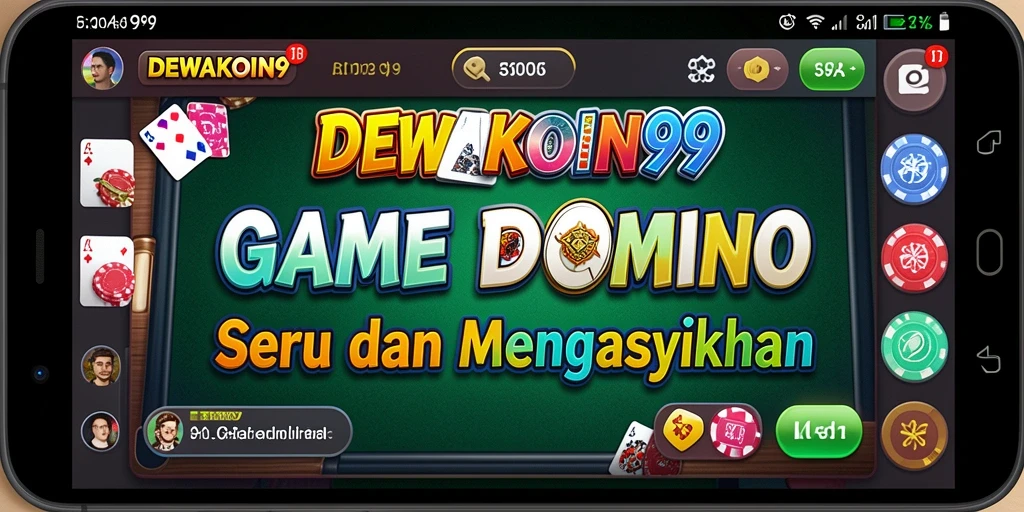 Tampilan gameplay seru DEWAKOIN99 menampilkan para pemain yang berkompetisi.