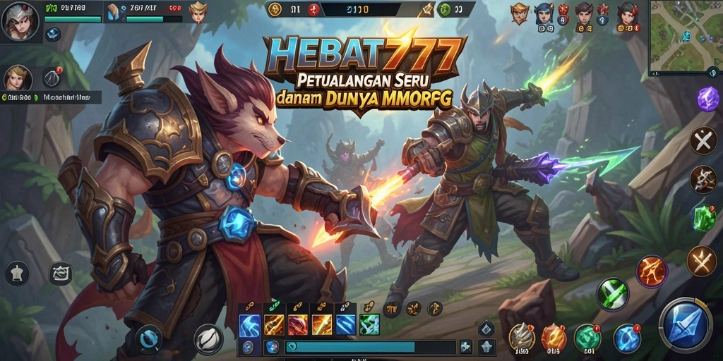 Screenshot utama HEBAT777 yang menunjukkan aksi pertarungan yang mendebarkan.