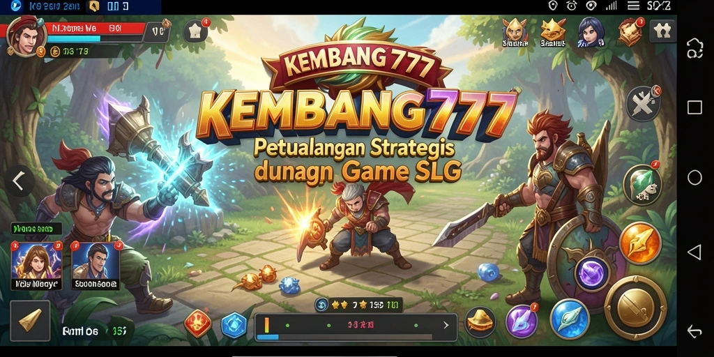 Tampilan gameplay seru KEMBANG777 dengan strateginya.