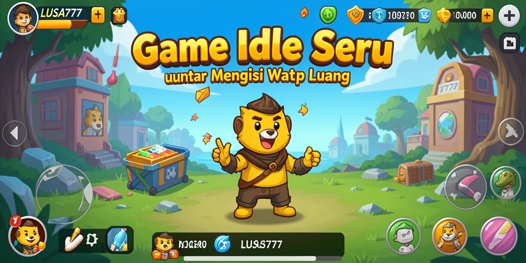 Tampilan gameplay LUSA777 yang menarik dan menantang.