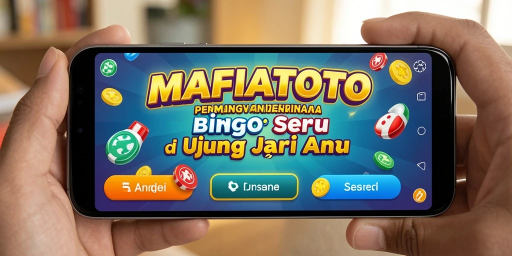 Screenshot gameplay Bingo MAFIATOTO yang seru dan menarik.