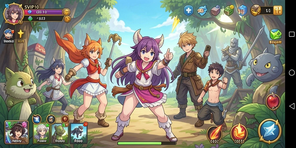 Tampilan gameplay <strong>SVIP10</strong> yang memukau dan penuh aksi.