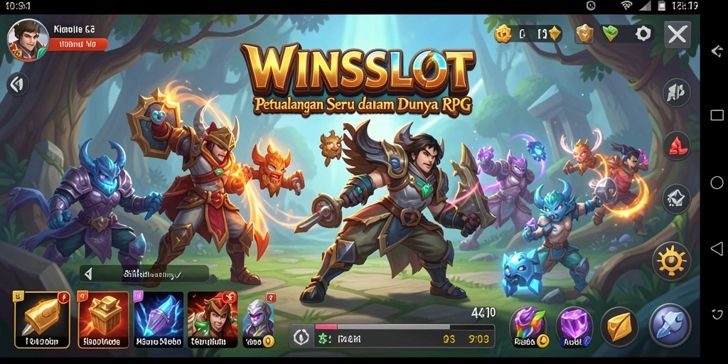 Tampilan gameplay WINSLOT yang menakjubkan dan penuh petualangan.