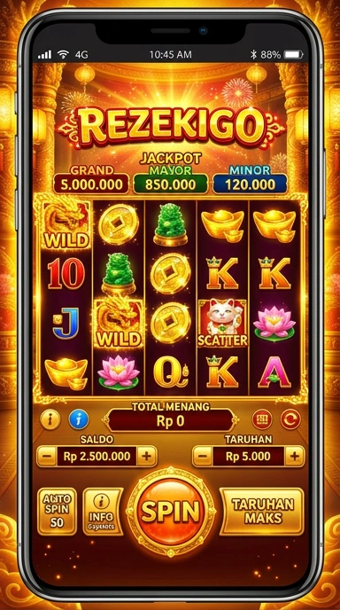 Pengguna menikmati kemudahan akses di aplikasi rezekigo.